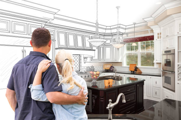 Professional Countertop Replacement technician working in Black Diamond, WA